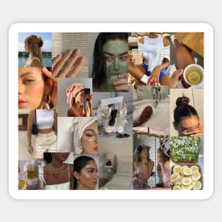 clean it girl collage Sticker